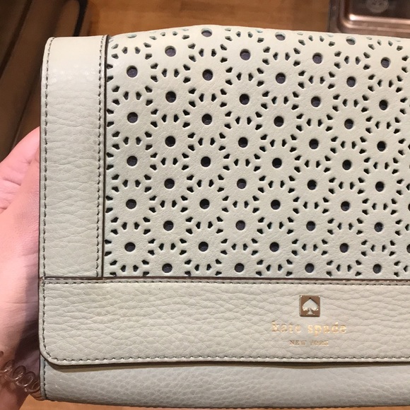 Kate Spade Kari Perri Lane Bag Dustymint - Picture 6 of 9